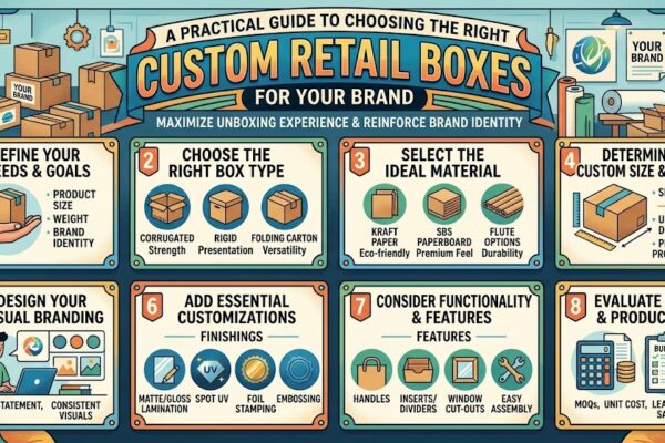 A Practical Guide to Choosing the Right Custom Retail Boxes for Your Brand