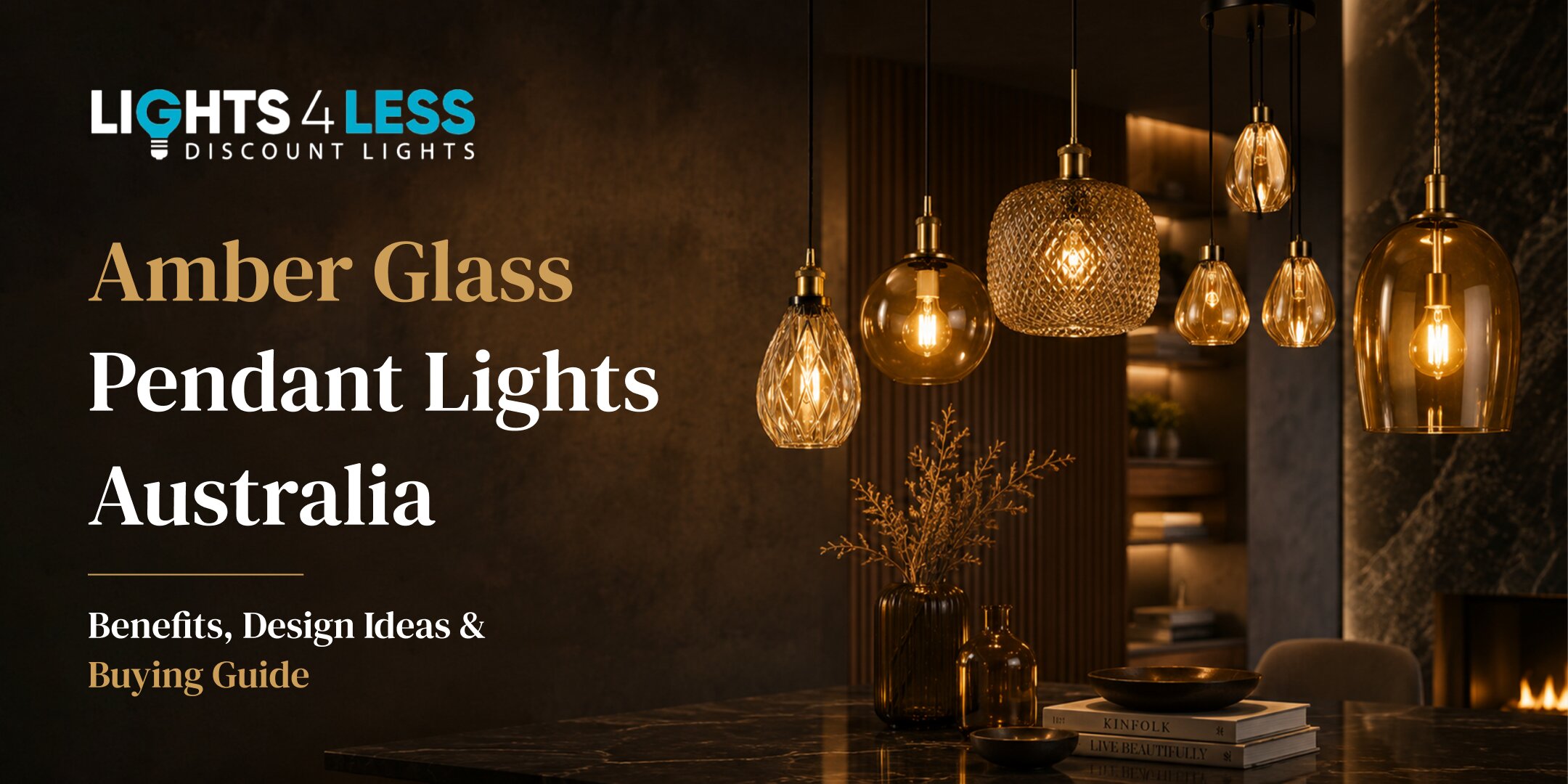Amber Glass Pendant Lights Australia