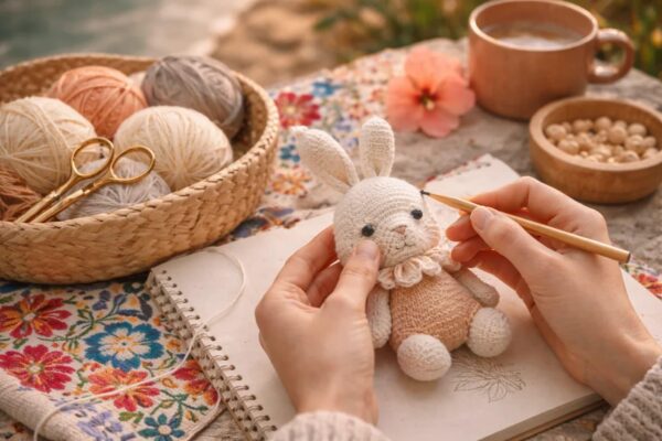 How to Crochet a Woolen Rabbit | Beginner's Step-by-Step Guide