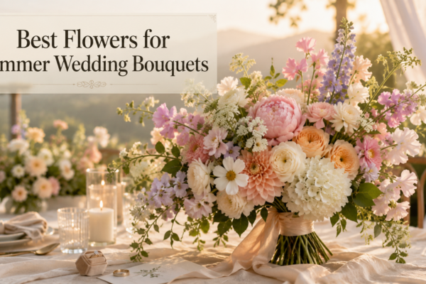 Best Flowers for Summer Wedding Bouquets