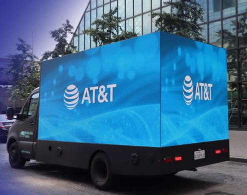 billboard truck