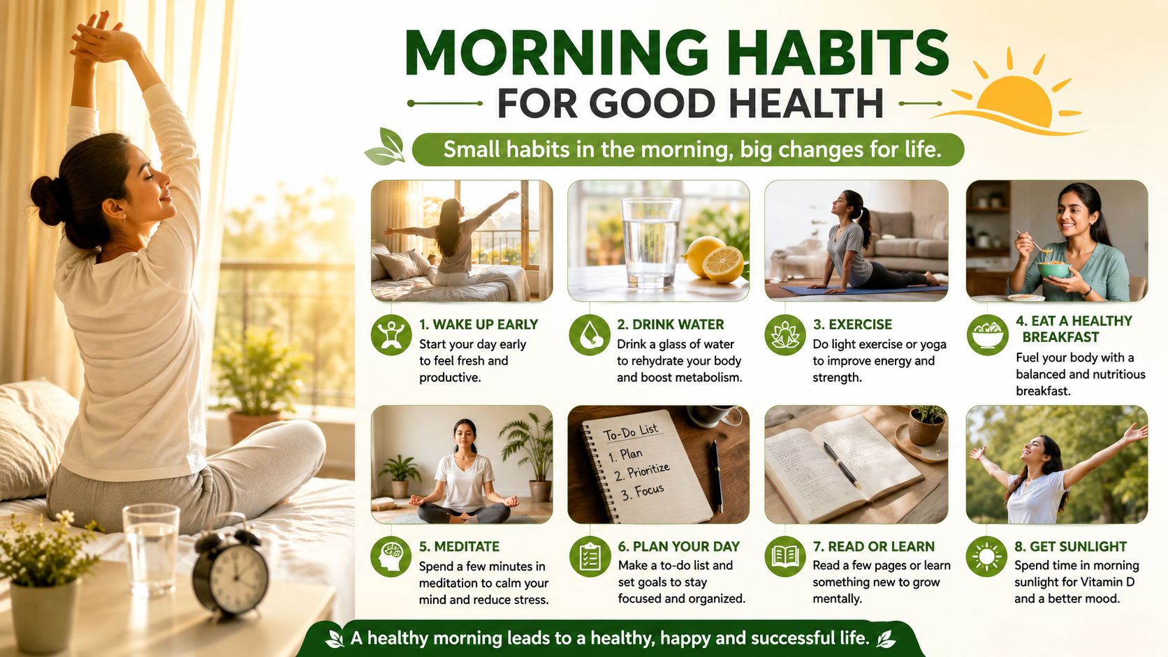 morning habits for good health
