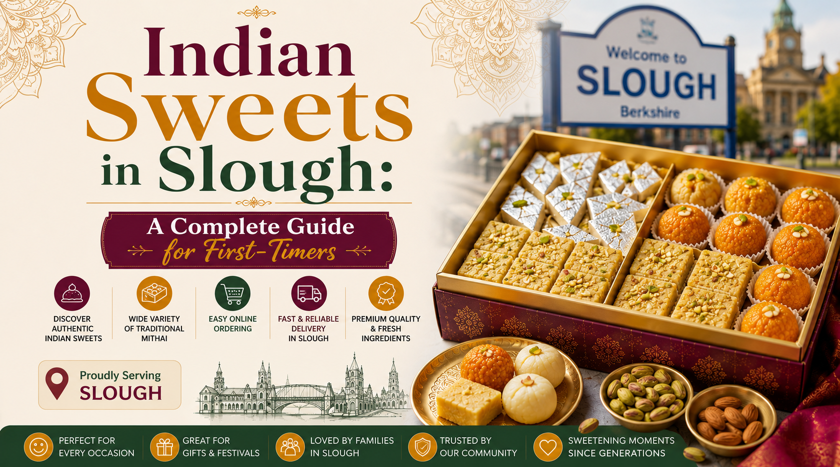 Indian Sweets in Slough: A Complete Guide for First-Timers