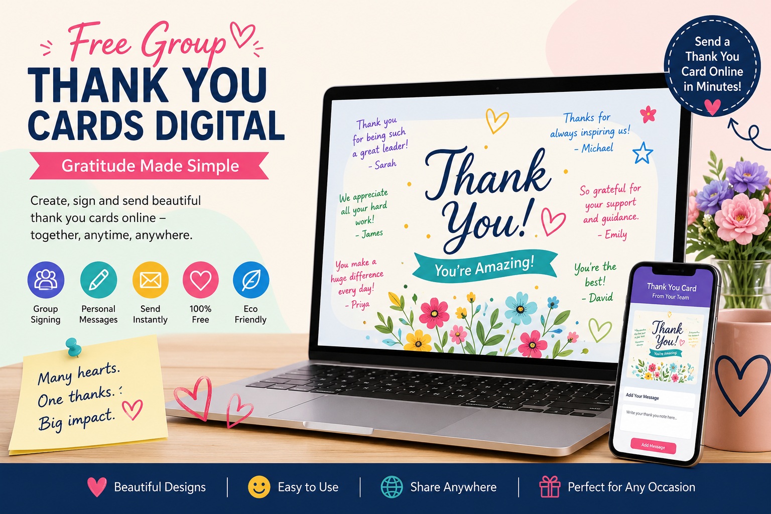 free thank you ecards