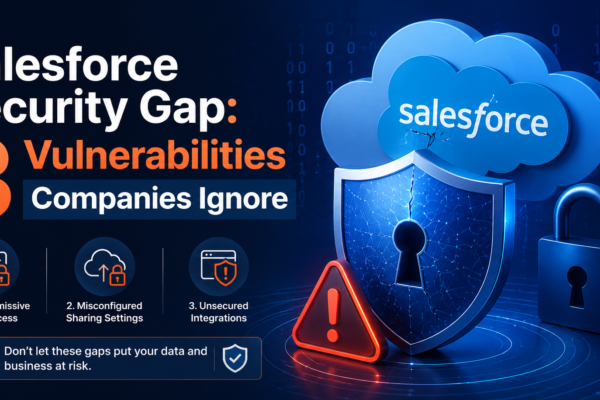 Salesforce Security Gap: 3 Vulnerabilities Companies Ignore
