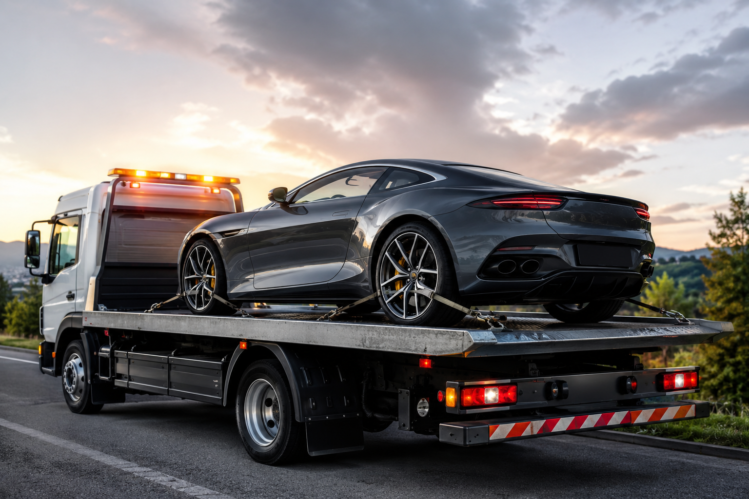 Flat Bed Towing