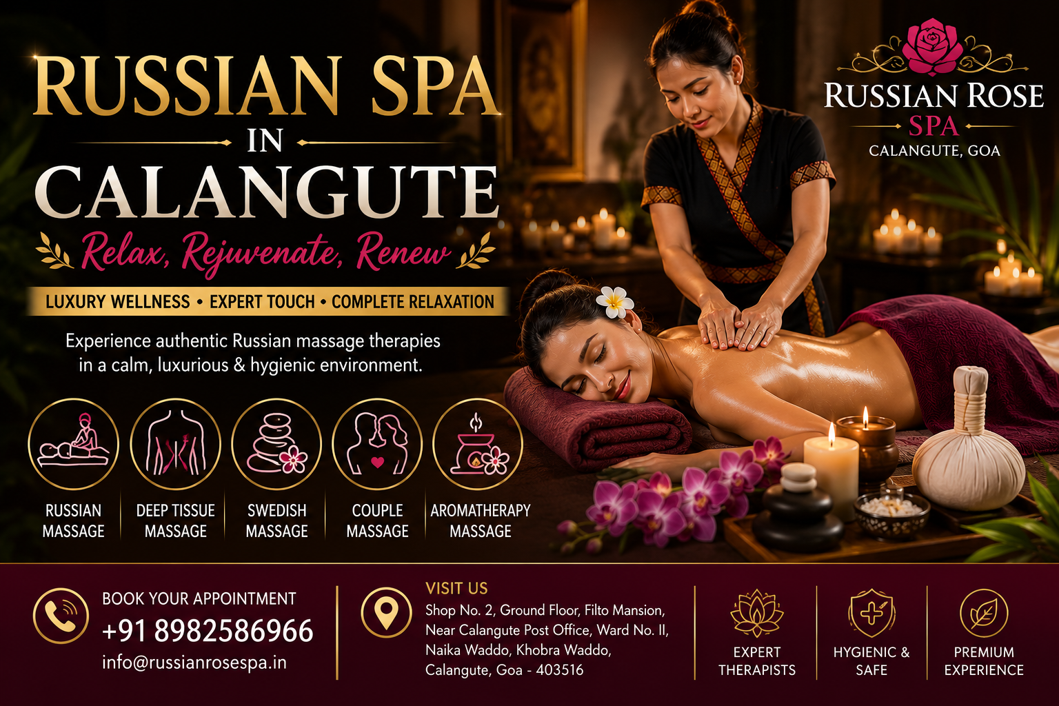 Russian spa in Calangute