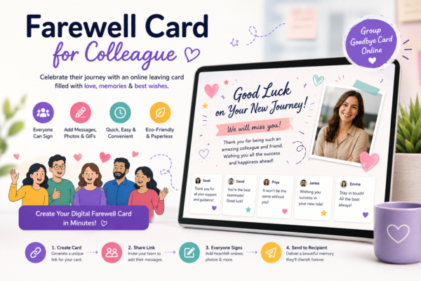 farewell cards