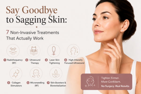 Say Goodbye to Sagging Skin: 7 Non Invasive Treatments That Actually Work