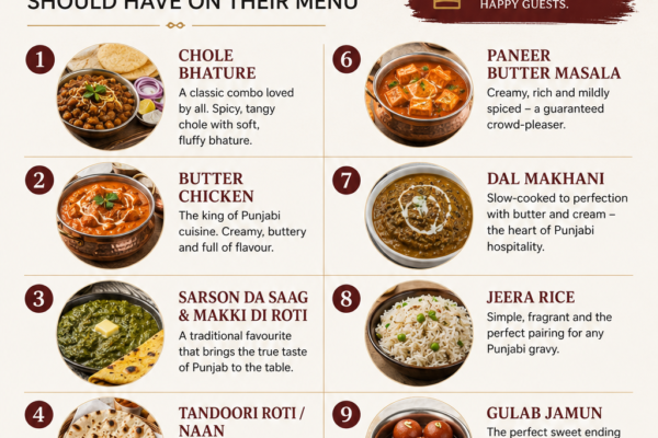 Top 10 Punjabi Dishes Every Slough Caterer Should Have on Their Menu