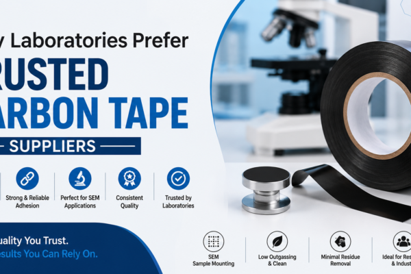 Why Laboratories Prefer Trusted Carbon Tape Suppliers