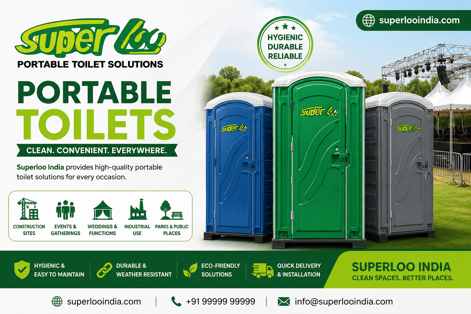 Top 10 Portable Toilets Manufacturers