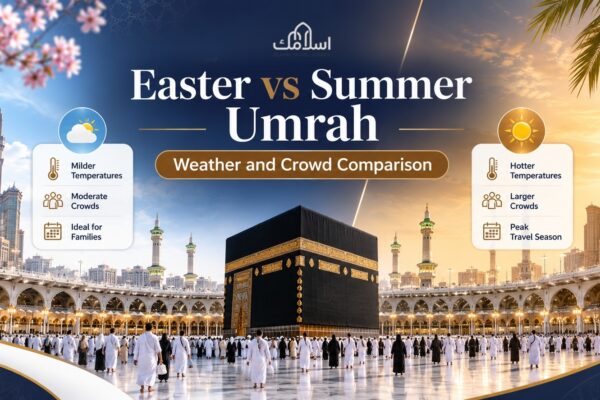 Easter vs Summer Umrah-Islamic travel Agency