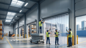 Get the Best PVC Strip Curtain Installation Services Near Me for Your Warehouse or Facility