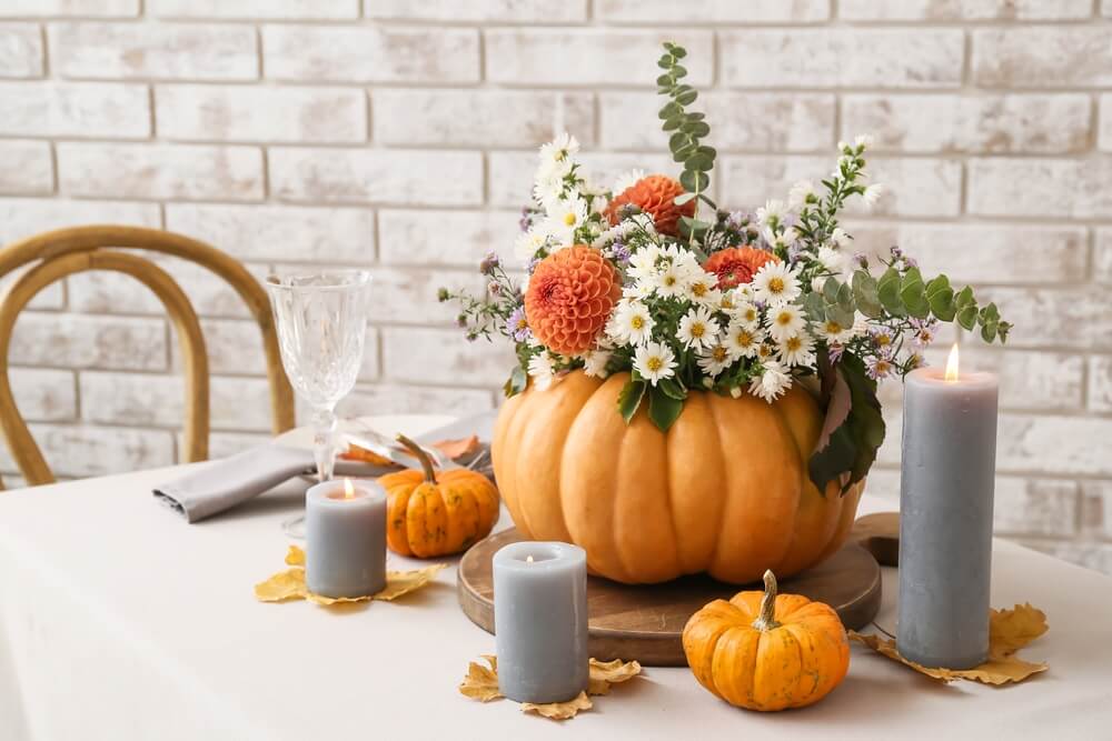 Halloween flowers