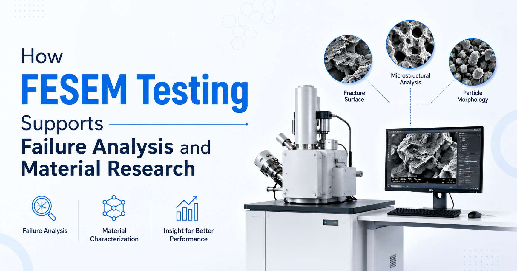 How FESEM Testing Supports Failure Analysis and Material Research