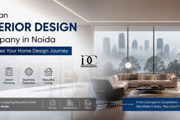 How an Interior Design Company in Noida Simplifies Your Home Design Journey