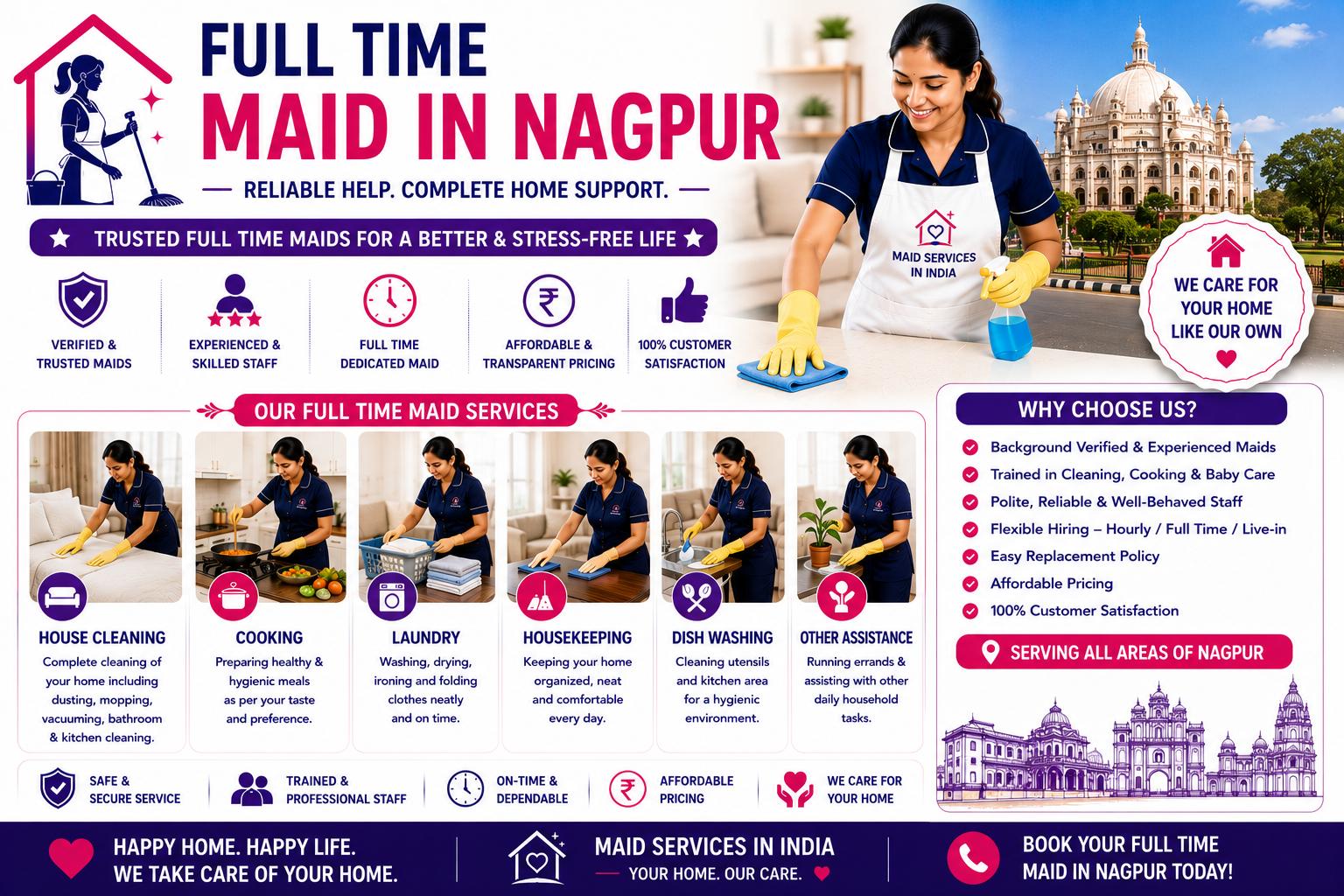 maid in nagpur