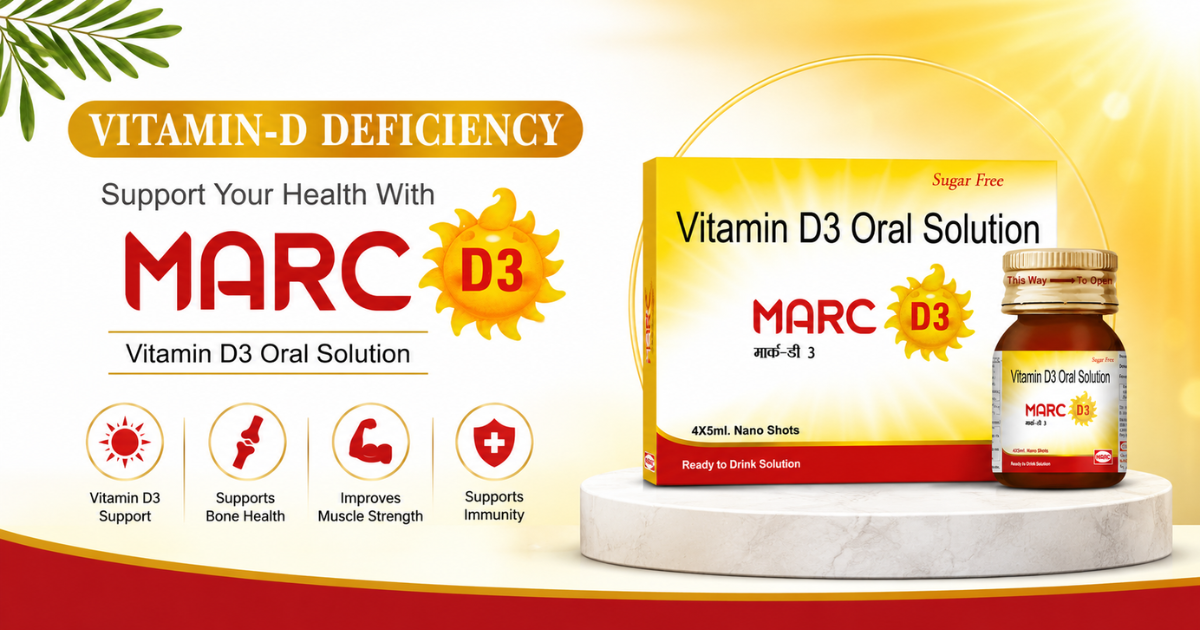 Marc D3 Oral Solution Sugar Free