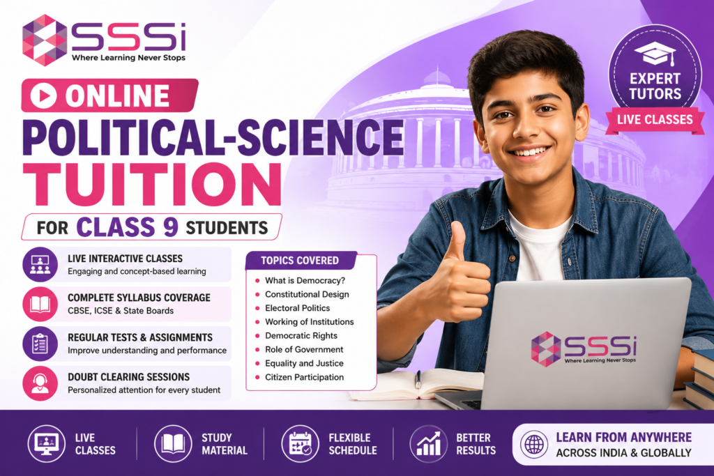 Online political science tuition