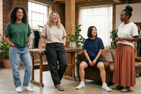 Oversized Cotton T-Shirts for Women