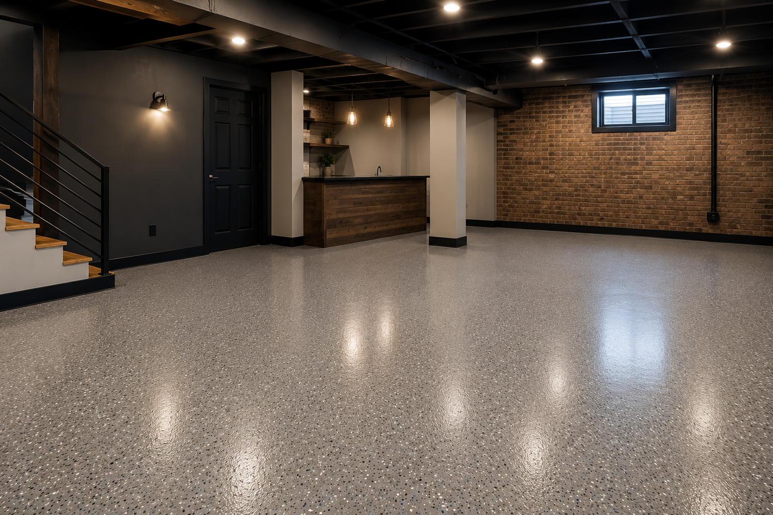 basement floor coating