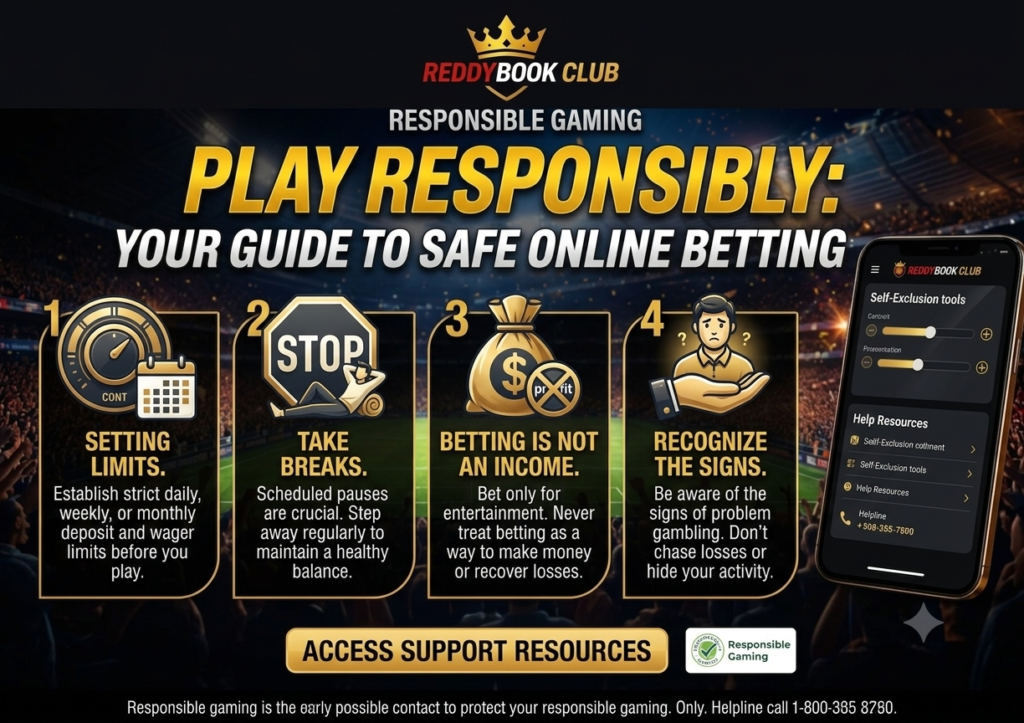 Responsible Gaming Tips Every Online Bettor Should Follow -Reddybooke