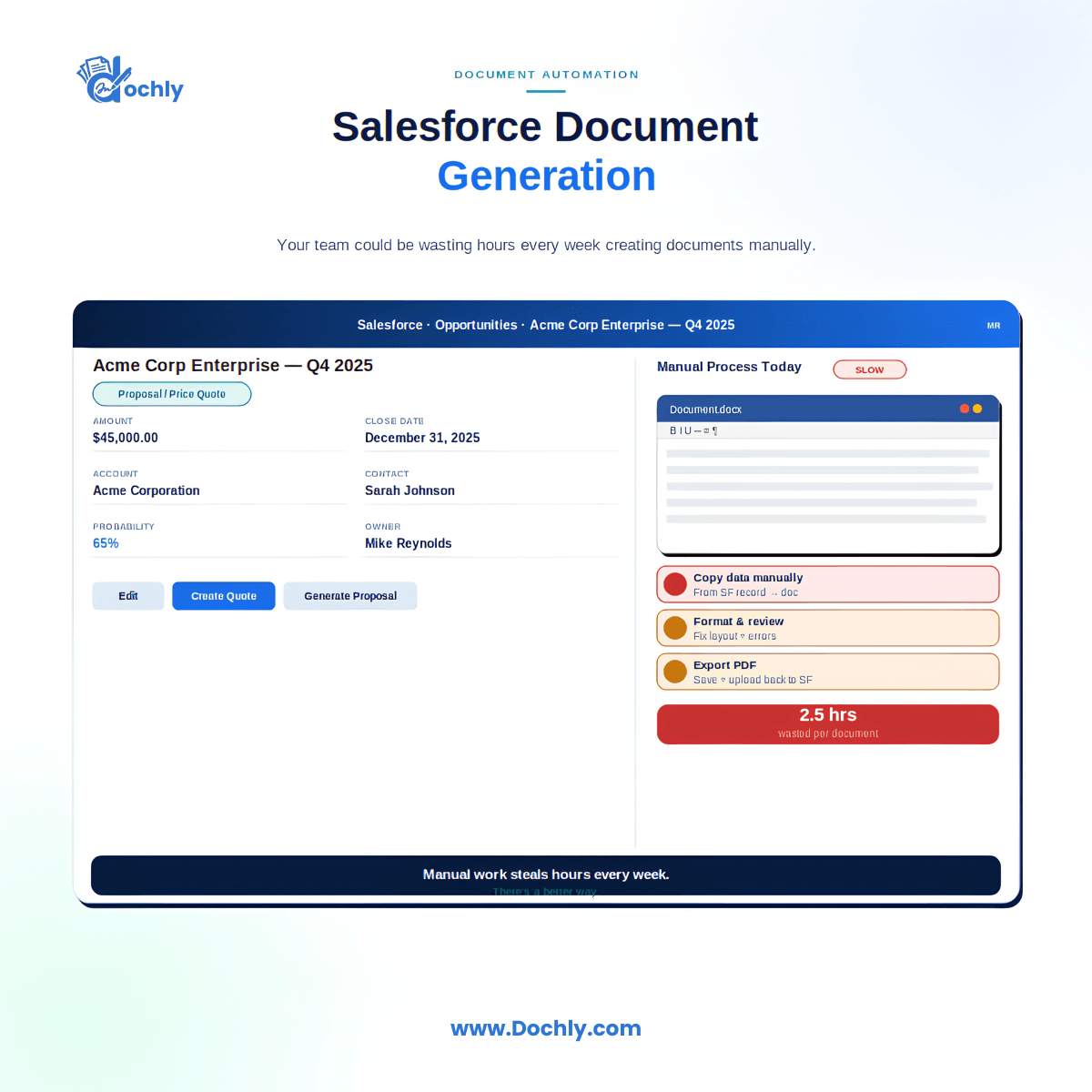 Salesforce Document Generation