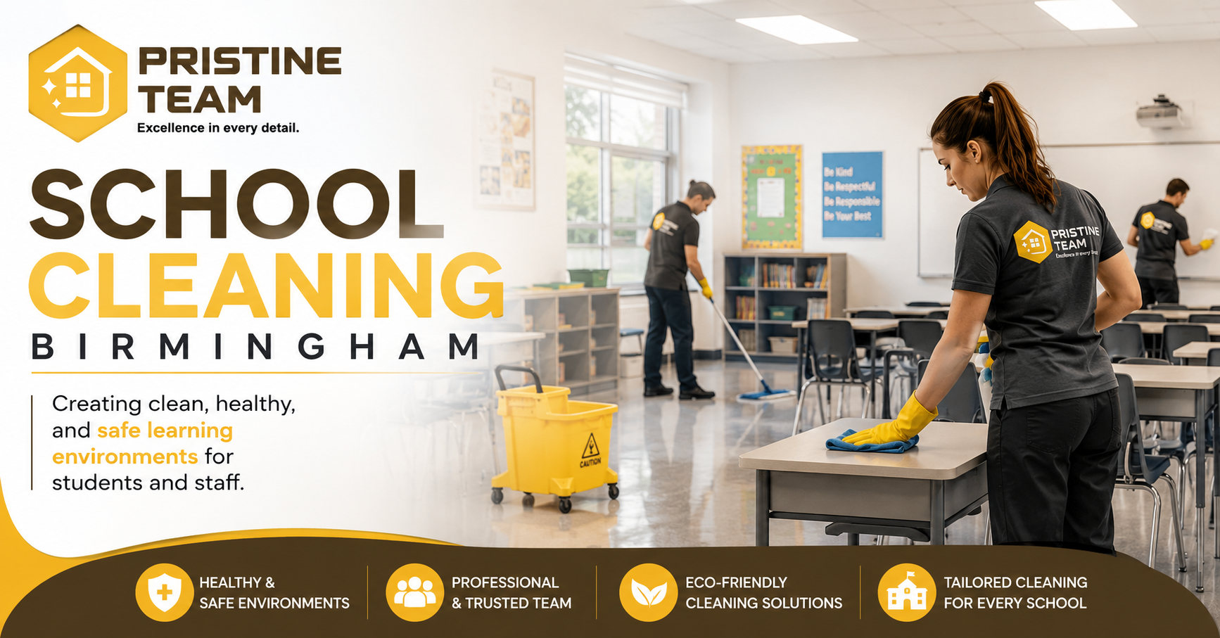 school cleaning birmingham