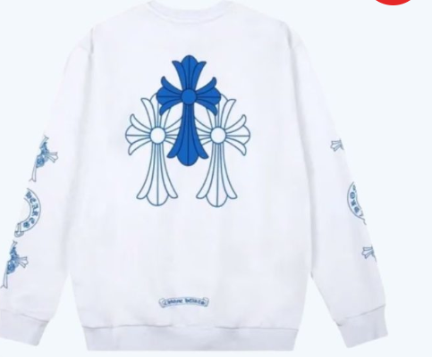 CH Blue Logo Crewneck Sweatshirt