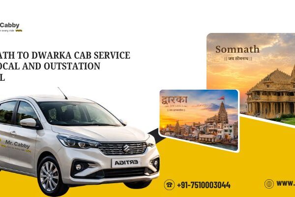 Somnath to Dwarka Cab Service