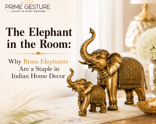 The Elephant in the Room: Why Brass Elephants Are a Staple in Indian Home Decor