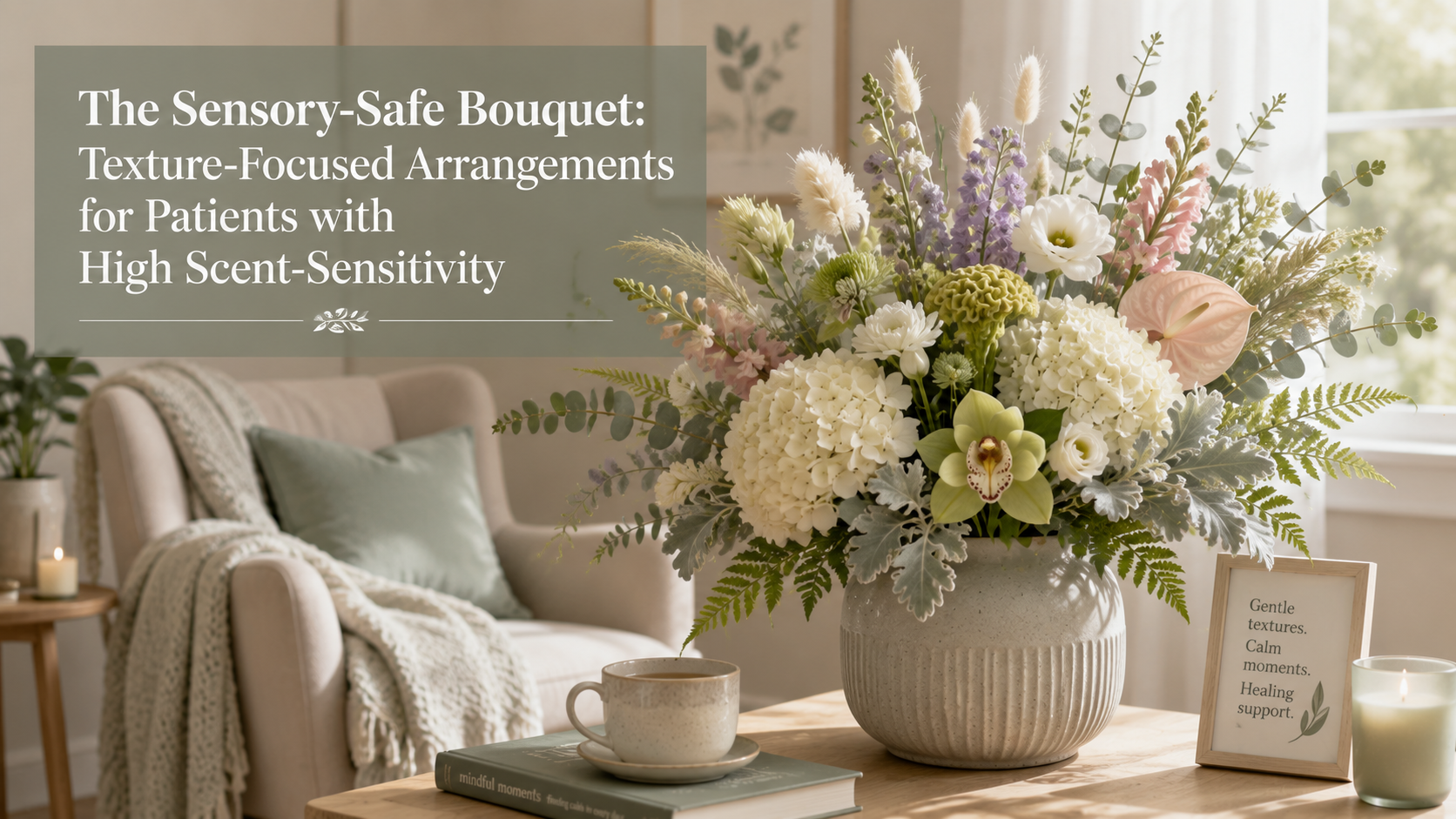 The Sensory-Safe Bouquet: Texture-Focused Arrangements for Patients with High Scent-Sensitivity