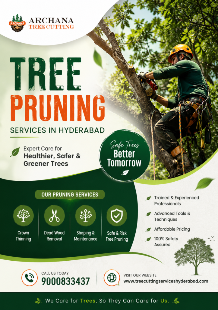 Tree Pruning Services in Hyderabad