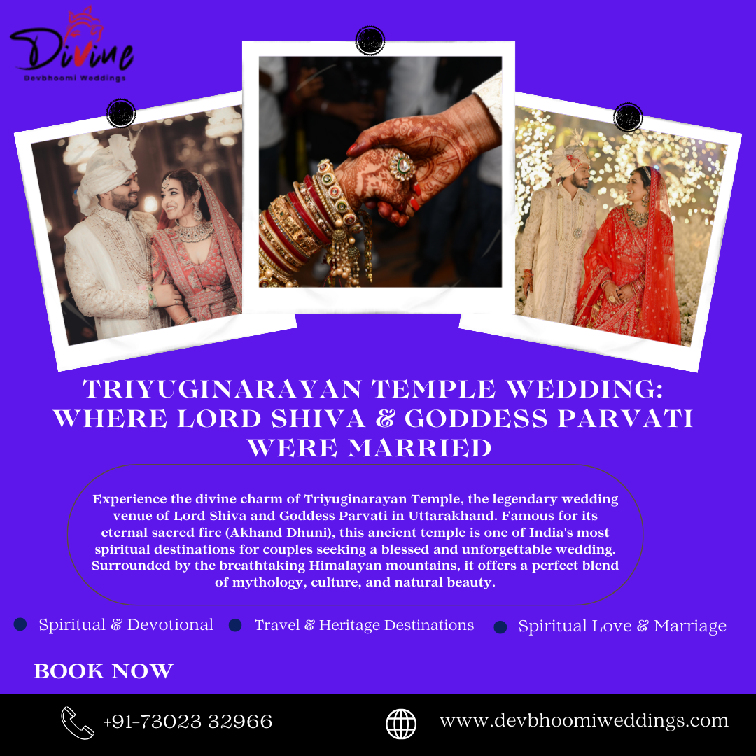 triyuginarayan temple wedding