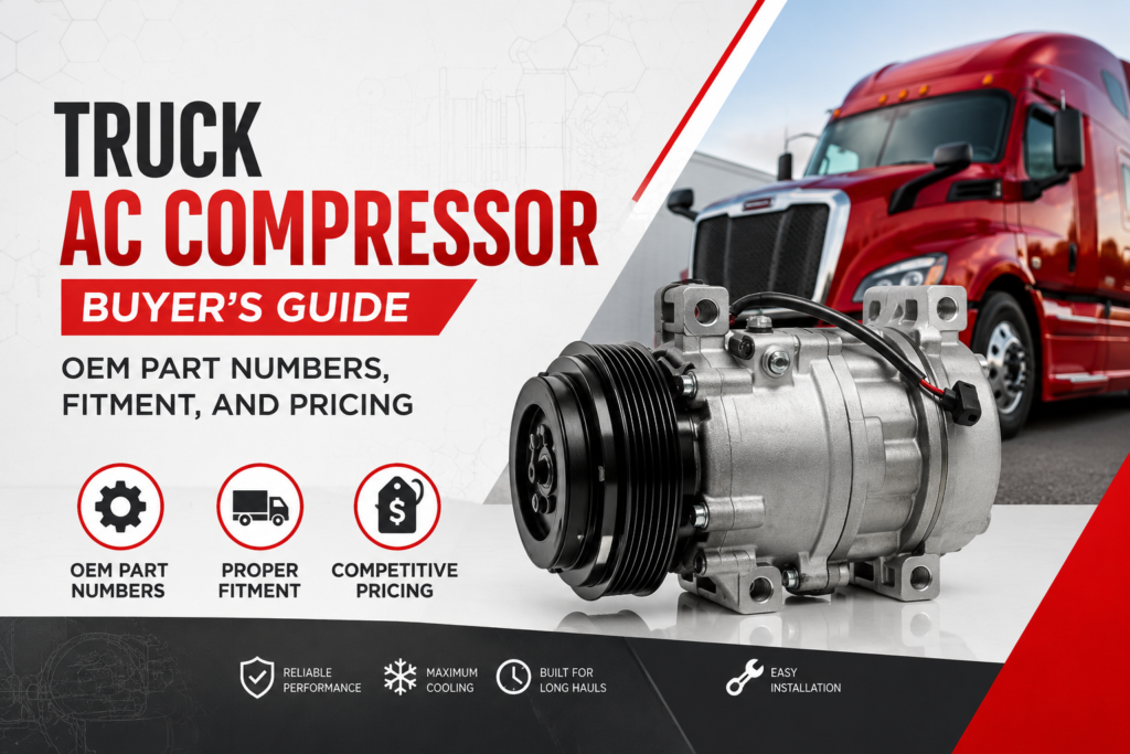 Truck AC Compressor Buyer's Guide: OEM Part Numbers, Fitment, and Pricing
