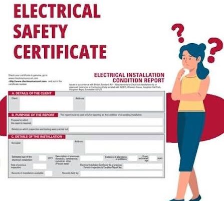 domestic electrical installation certificate