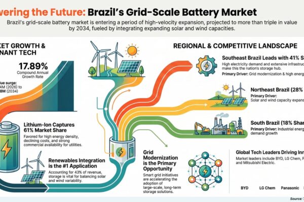 Brazil Grid-Scale Battery Market