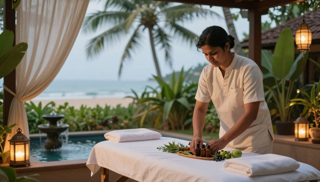 relaxing massage spa Goa