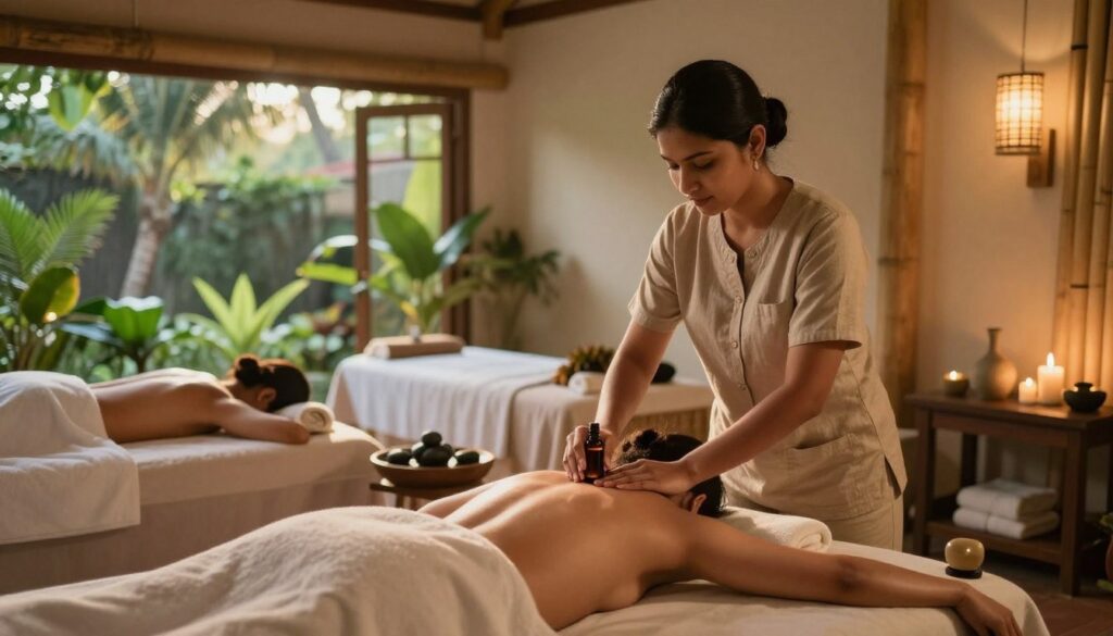 Relaxing massage spa in goa
