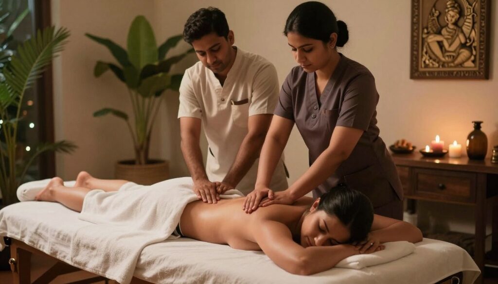 four hand massage calangute