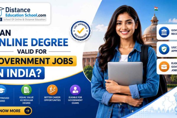 Is an Online Degree Valid for Government Jobs in India? A Complete Guide
