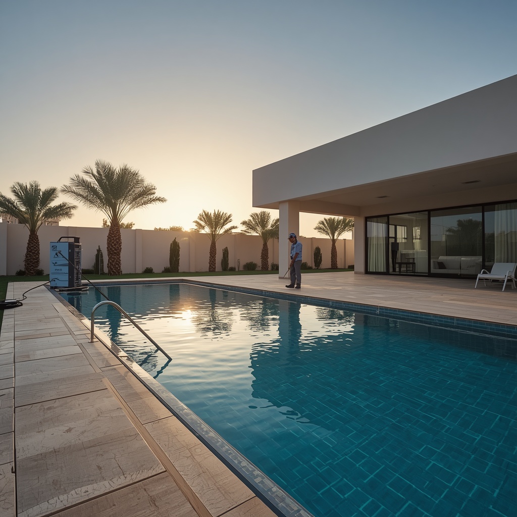 Swimming Pool Cleaning Abu Dhabi