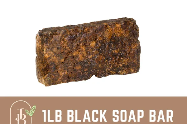 Raw African Black Soap 1 lb