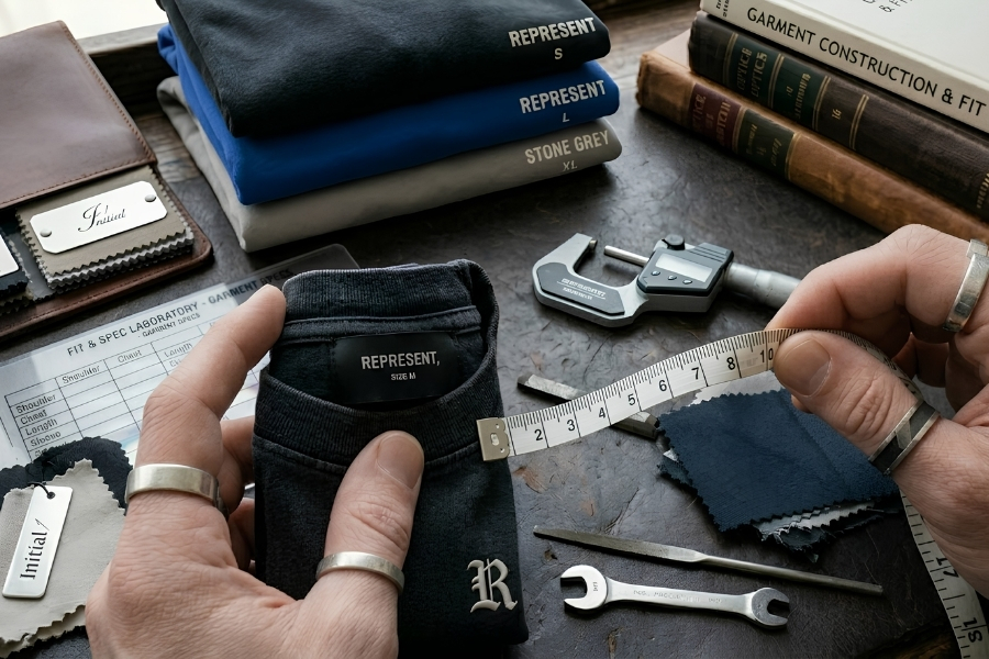represent clothing fit guide