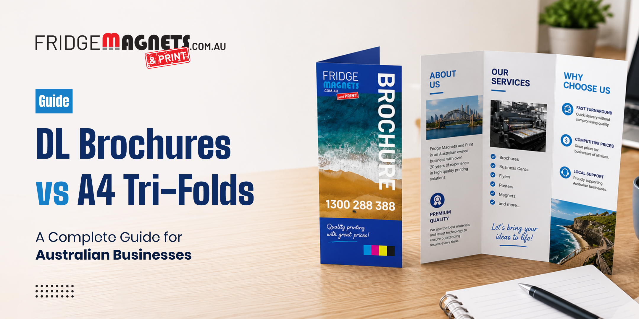 DL Brochures vs A4 Tri-Folds_ A Complete Guide for Australian Businesses