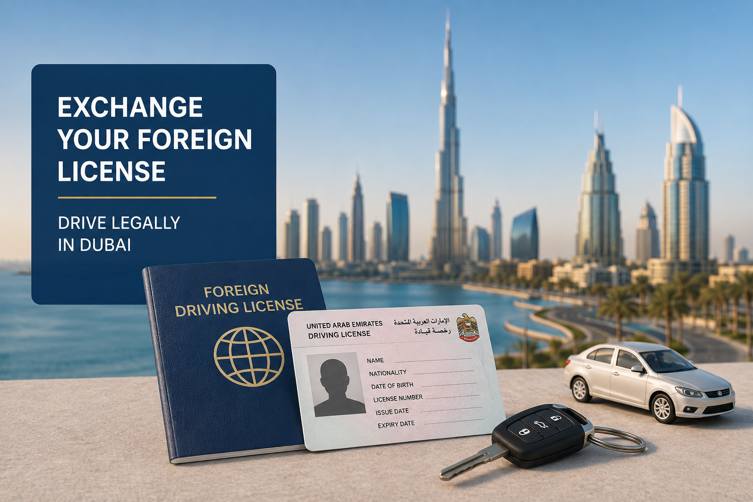 Dubai Driving License Exchange