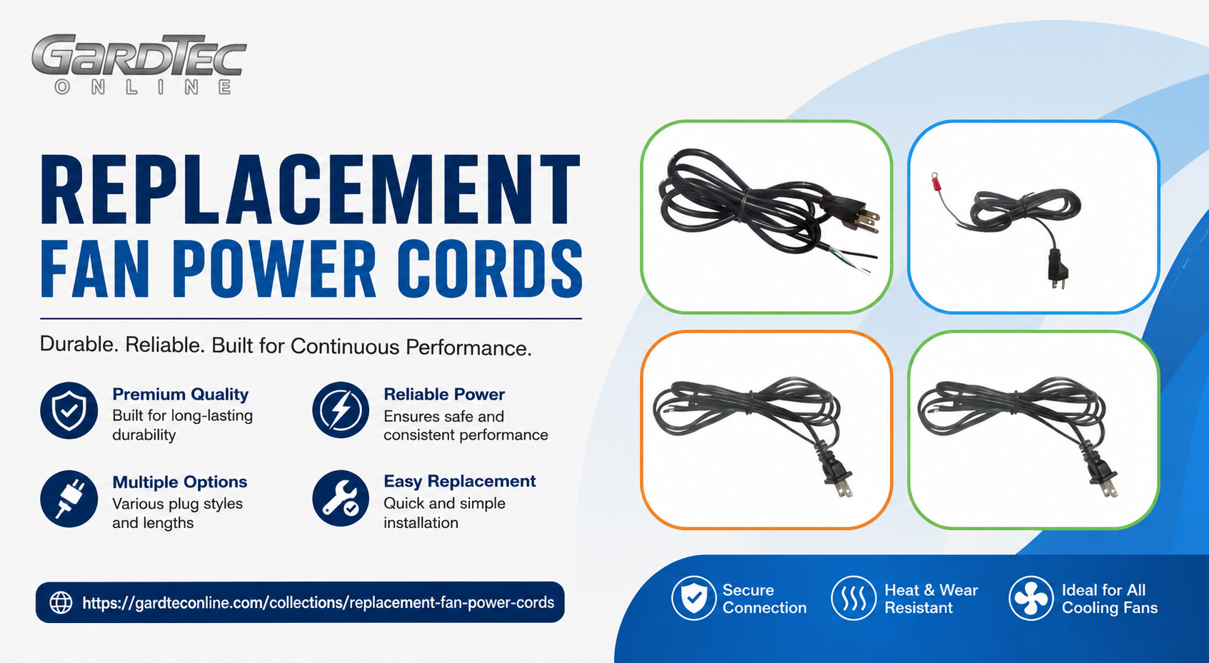 Power Cord with Electrical US Wall