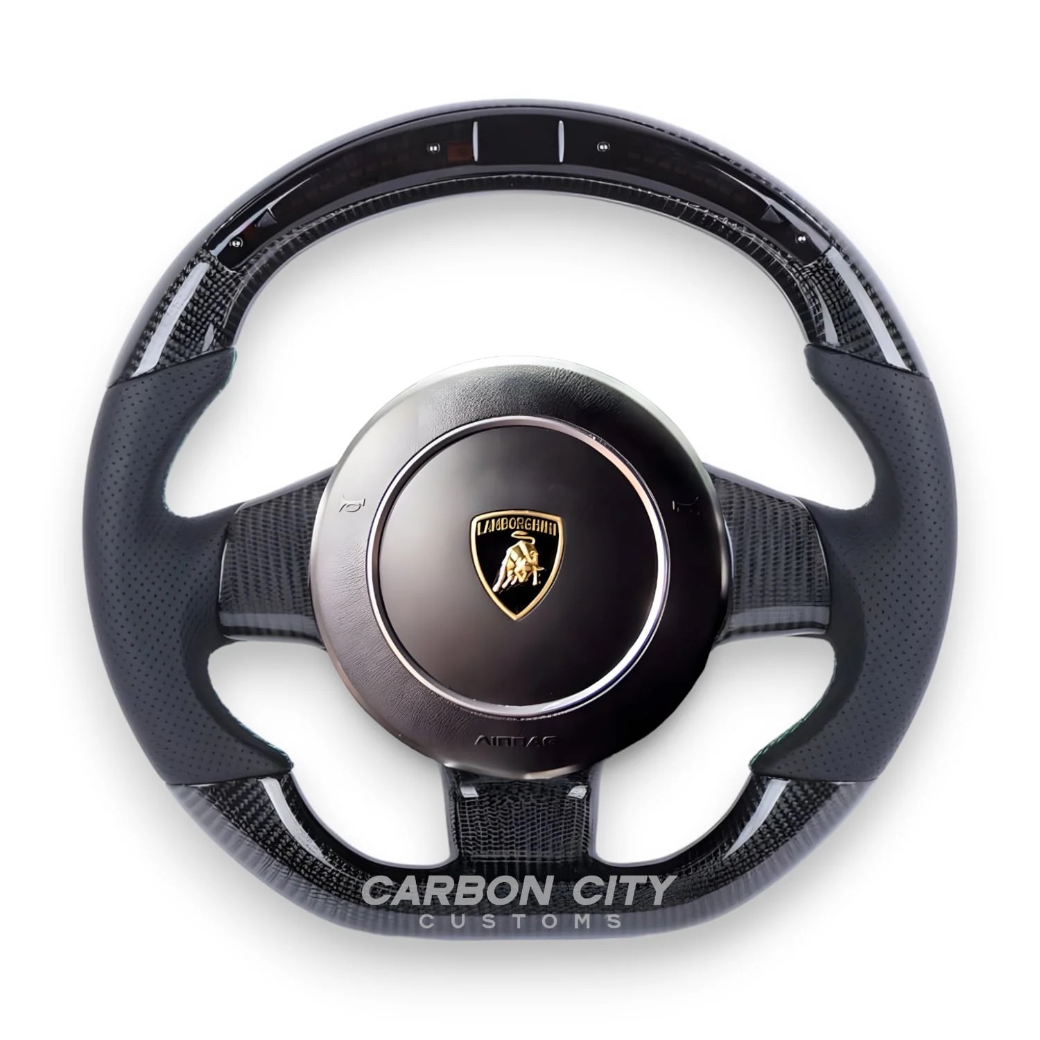 Lamborghini steering wheel